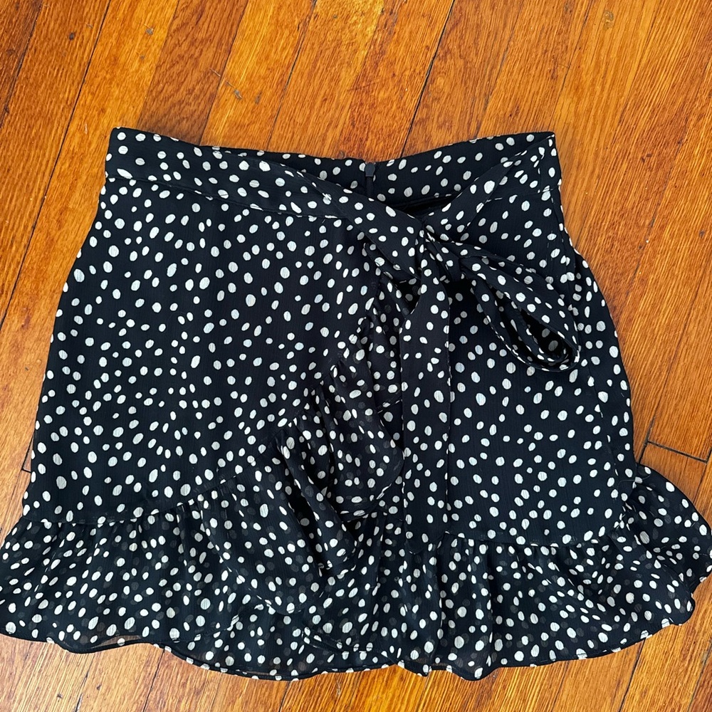 Urban Outfitters Black and White Mini Skirt